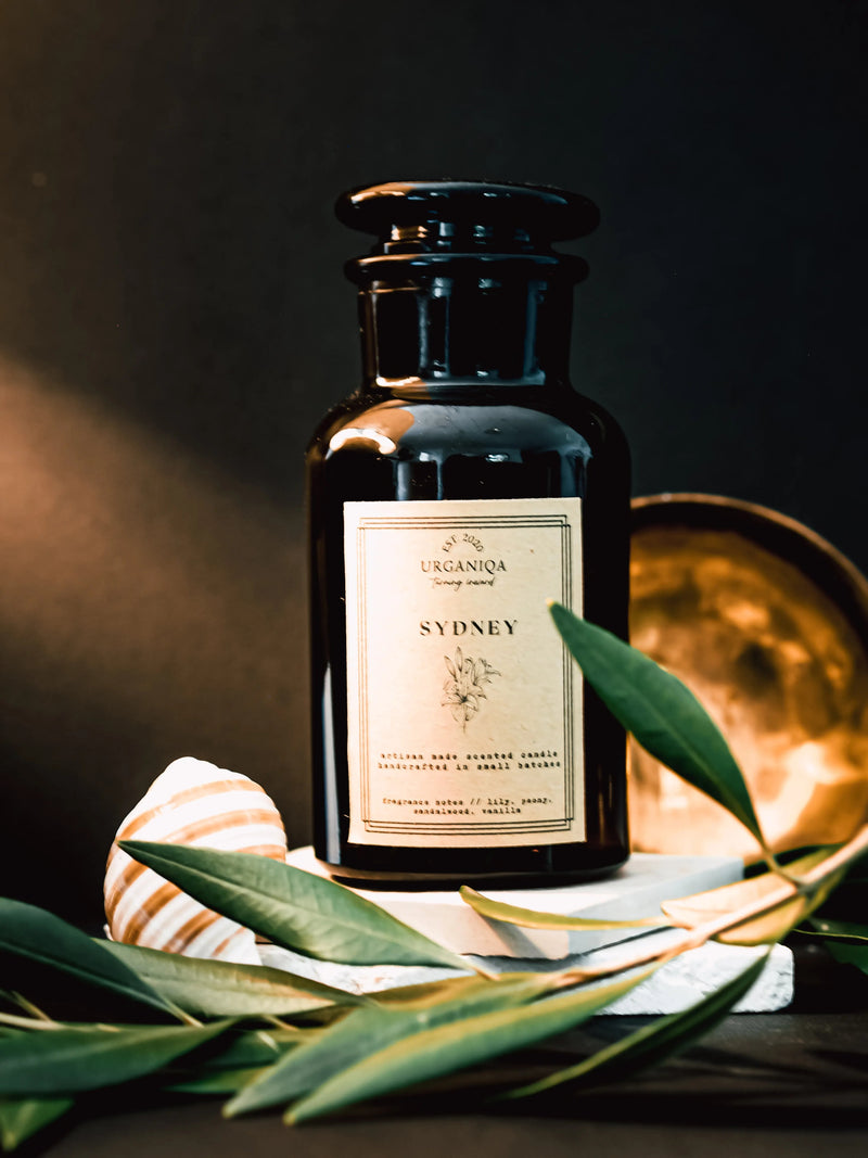 Sydney Scented Candle | Apothecary Collection - Urganiqa