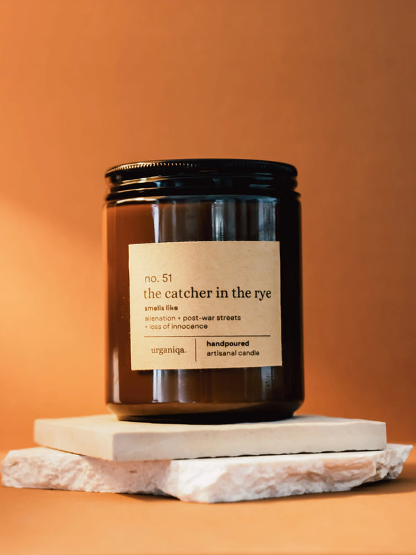 The Catcher in the Rye Scented Candle | Nobela Collection - Urganiqa