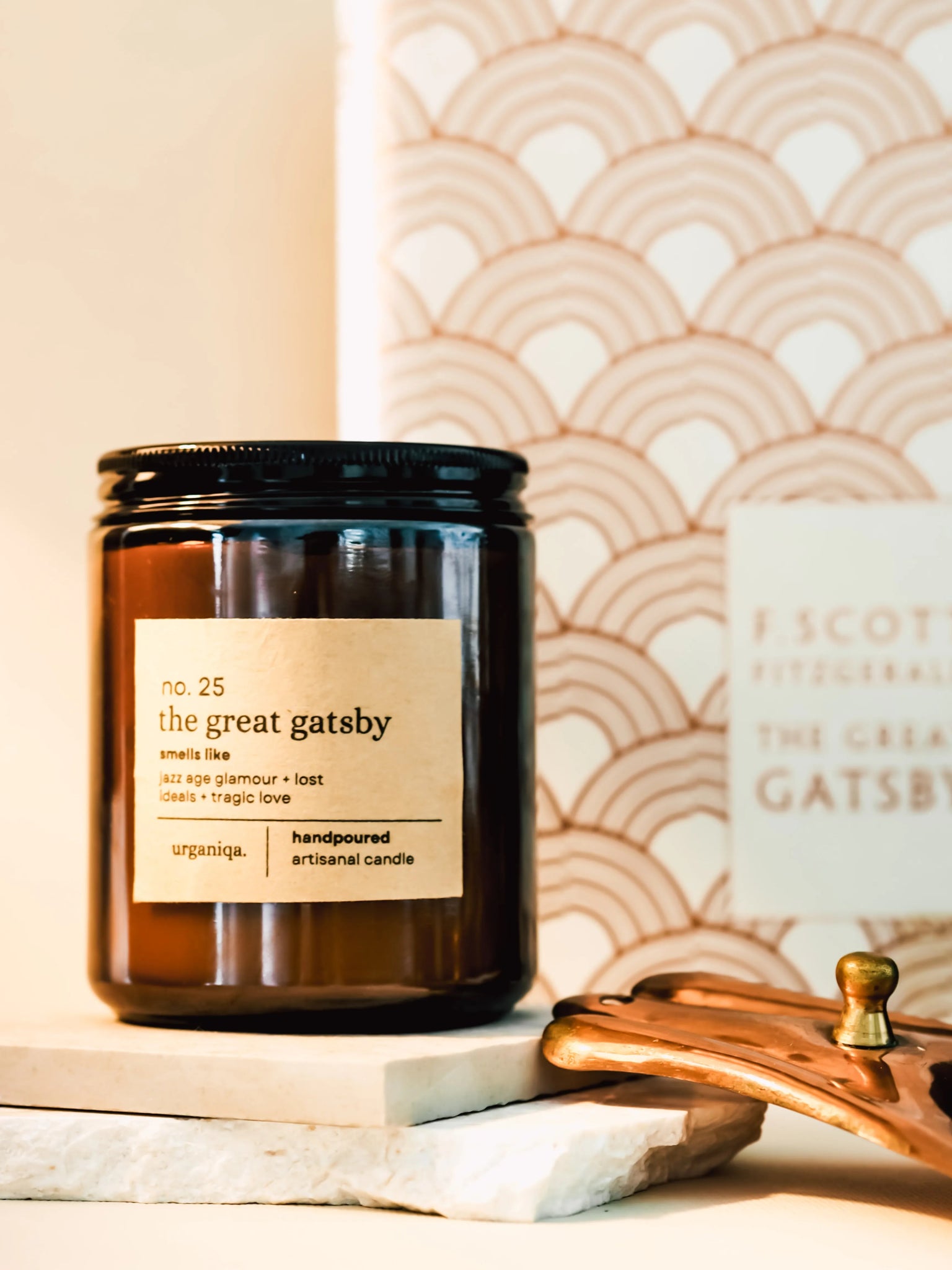 The Great Gatsby Scented Candle | Nobela Collection - Urganiqa