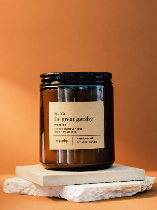 The Great Gatsby Scented Candle | Nobela Collection - Urganiqa