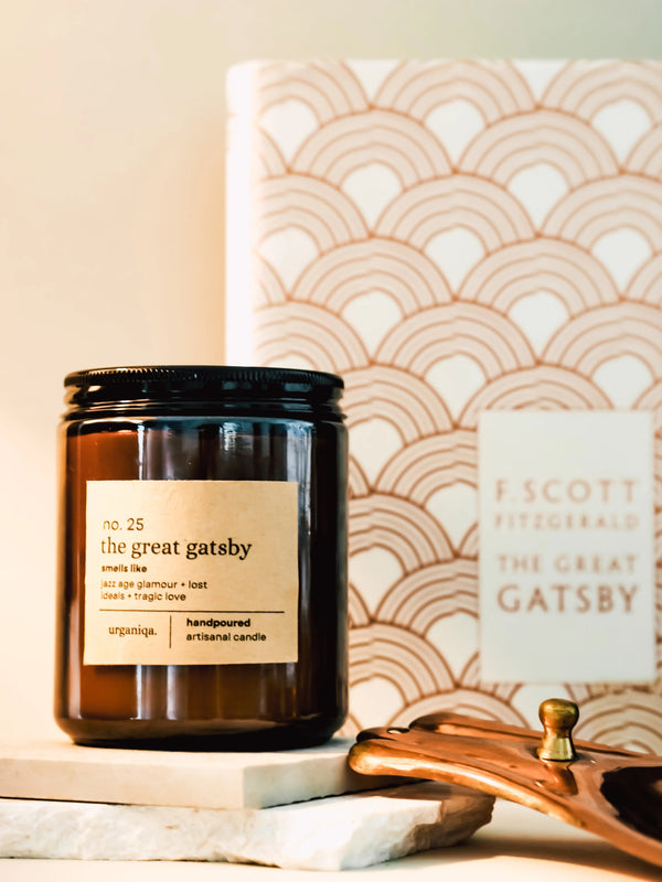 The Great Gatsby Scented Candle | Nobela Collection - Urganiqa