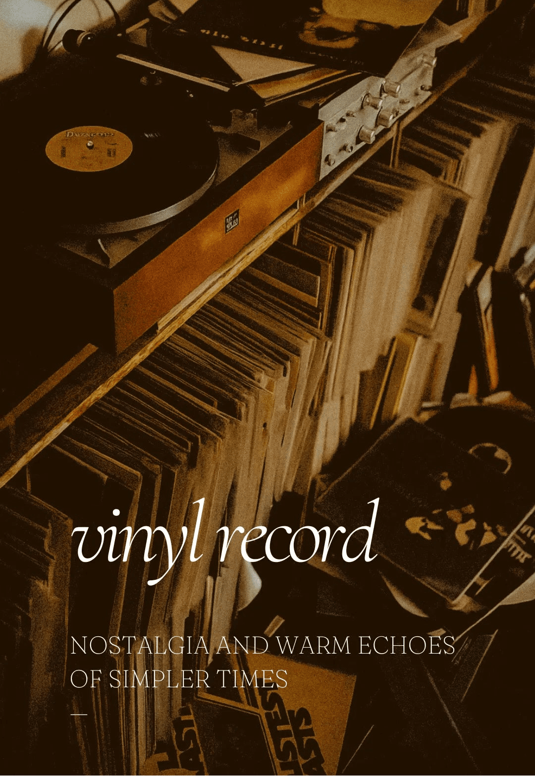 Vinyl Records Scented Candle | Unfiltered Collection - Urganiqa