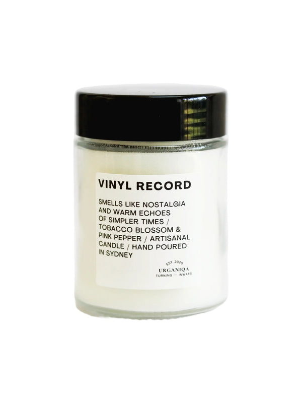 Vinyl Records Scented Candle | Unfiltered Collection - Urganiqa
