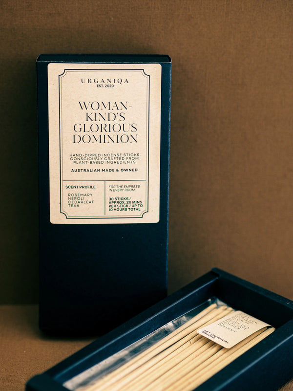 Womankind's Glorious Dominion Incense | Grounded Collection - Urganiqa