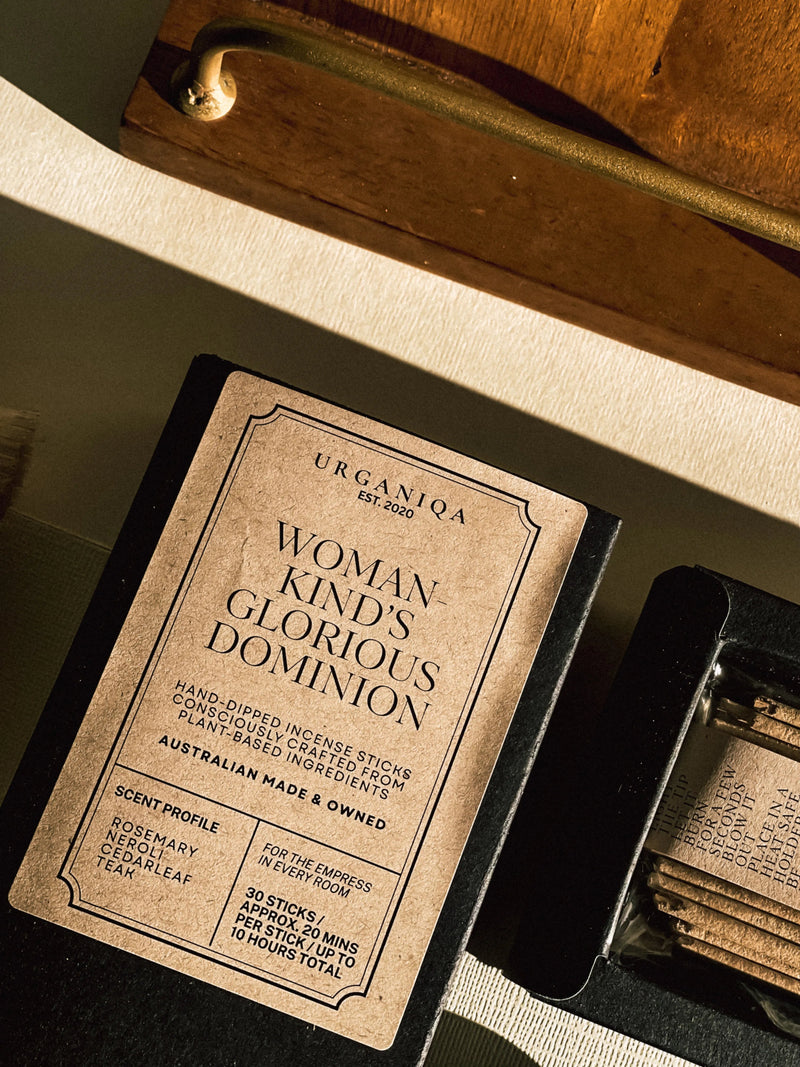 Womankind's Glorious Dominion Incense | Grounded Collection - Urganiqa