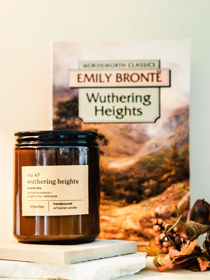 Wuthering Heights Scented Candle | Nobela Collection - Urganiqa