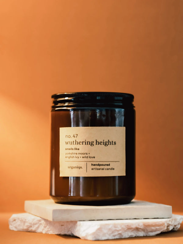 Wuthering Heights Scented Candle | Nobela Collection - Urganiqa